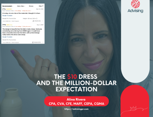 The $10 Dress and the Million-Dollar Expectation